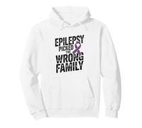 Epilepsy Picked The Wrong Family Funny Epilepsy Awareness Pullover Hoodie