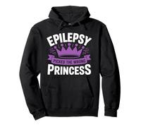 Epilepsy Picked The Wrong Princess Epilepsy Awareness Pullover Hoodie