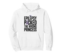 Epilepsy Picked The Wrong Princess Funny Epilepsy Awareness Pullover Hoodie