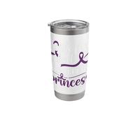 Epilepsy Picked The Wrong Princess Strong Women Awareness Stainless Steel Insulated Tumbler