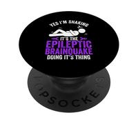 Epilepsy Warrior Epilepsy Awareness PopSockets Adhesive PopGrip