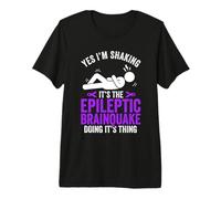 Epilepsy Warrior Epilepsy Awareness Premium T-Shirt