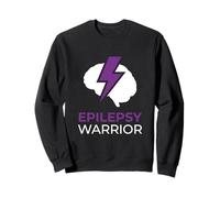 Epilepsy Warrior Seizure Awareness Advocate Fighter Sweatshirt