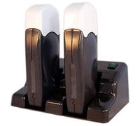 EpilWax 2 Wax Heaters for 100 ml Roll-Ons With Base - Black Style Series - Wax Warmer Devices for Melting Wax Refill Cartridges (Duo, Black)