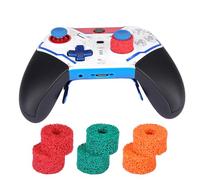 Epindon FPS Aim Assist Rings | Precision Motion Control for Victrix Pro BFG/Xbox Elite Series 2/1 Controllers (Green/Red/Orange; Made for Long Stick) 6-Pack
