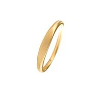 Epinki 18K Gold Ring Women Matte Finish with Engravable Tag Finger Ring Engagement Wedding Jewellery Size H 1/2