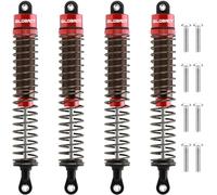 EPINON RC Shock Absorber Oil Adjustable 4Pcs Damper Set for 1/10 RC Crawler Car Axial SCX10 TRX4 D90 (120mm)