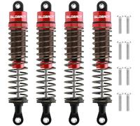 EPINON RC Shock Absorber Oil Adjustable 4Pcs RC Damper Set for 1/10 RC Crawler Car Axial SCX10 TRX4 D90 (95mm)