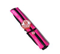 EpiPen Waist Belt with Medical Alert Tag, EpiPen Fanny Pack, Sports Outdoors Epipen Case for Walking or Running - Fits EpiPen and a M.D.I. Inhaler (Bold Pink), Pink