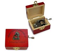 epiphaneia Easter Amazing Grace Wooden Music Box - Religious Gift for Christian Women & Men - Small Present for Mom, Daughter, Christmas, Baptism, Mother's Day, Birthday, Housewarming, Wedding