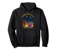 Epiphany Three Wise Men Kings 6 January Pullover Hoodie