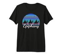 Epiphany Three Wise Men Retro Dia De Reyes Cute Christian Premium T-Shirt