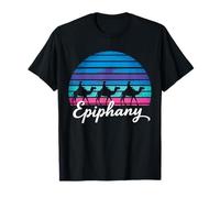 Epiphany Three Wise Men Retro Dia De Reyes Cute Christian T-Shirt