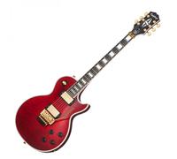 Epiphone Alex Lifeson Les Paul Custom Axcess Quilt Ruby
