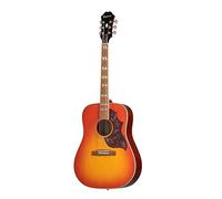 Epiphone Hummingbird Pro Solid Top Acoustic/Electric Guitar, Spruce and Mahogany Body, Rosewood Fingerboard