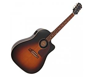 Epiphone Inspired by Gibson J-45 EC Aged Vintage Sunburst Gloss