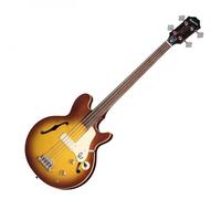 Epiphone Jack Casady Fretless Bass Aged Royal Tan