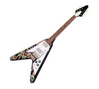 Epiphone Jimi Hendrix "Love Drops" Flying V with Hardshell Case