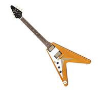 Epiphone Korina Flying V Left-Handed (Incl. Hard Case) Aged Natural