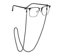 EPIRORA Glasses Chain for Women Men - Sunglasses Strap Face Mask Holder Lanyard Box Chain Venice Chain Necklace, Anti-lost String for Glasses Retainer, Black