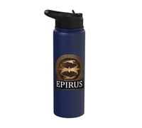 Epirus Ancient Greece Pyrrhos of Epirus Symbol Stainless Steel Insulated Water Bottle