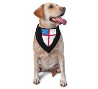 Episcopal Church Dog Bandana Adjustable Pet Neckerchief Comfortable Dogs Kerchief For Small Medium Large Dogs Birthday Party Supplies Puppy