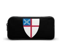 Episcopal Church Pencil Case Large Capacity Pen Pouch Office Supplies Organizer Portable Makeup Bag for Travel