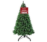 EPISENT 5 ft Artificial Christmas Tree, Full Bushy 700 Tips Green Pine Xmas with Metal Stand, Fire Retardant Reusable Indoor Decoration for Home Office Shop Displays