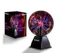 EPISENT 8'' Plasma Ball - Touch & Sound Sensitive Magic Plasma Lamp | Multi-Colored Lightning Display | Science Gift for Kids, Decorations, Parties, Bedroom