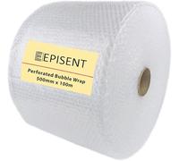 EPISENT Bubble wrap - 500mm x 100m - Bubble Wrap Roll for Easy Tearing - Strong Air Bubble for Fragile Items Shipping - for Packaging, Posting Parcels - Protect Your Packages with Ease