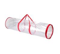 EPISENT Christmas Cylinder Gift Wrap Storage Bag - Wrapping Paper Organiser - Clear Gift Wrap Storage Bag - Organiser Xmas Christmas Tidy, Heavy Duty Material - 25.4 x 101.6cm