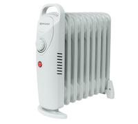 EPISENT Oil Filled Radiator Heater 9 Fin 1000W, Compact & Quiet Portable Electric Heater with Adjustable Thermostat, Overheat & Tip Over Protection, Free Standing Oil Filled Radiator for Home & Office