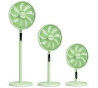 EPISENT Pedestal Fan 16 Inch with Remote, Green