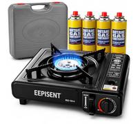 EPISENT Portable Camping Gas Stove, Single Burner 2600W