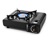 EPISENT Portable Gas Stove | Single Burner Camping Cooker | Ideal for Camping Trips, Deck Parties, Tabletop Cooking, Boating, Fishing, and Caravan Holidays | Includes Carry Case for Easy Transport