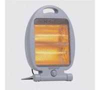 EPISENT Portable Halogen Heater 1200W with 2 Bars & 2 Heat Settings, Silent Electric Heater with Safety Cut Off & Carry Handle, Instant Heating for Home, Office, Garage & Caravan