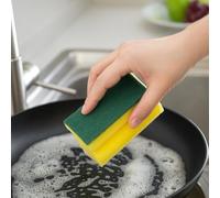 EPISENT Washing Up Sponges - Pack of 6 Eco Sponge Scourers, Extra Thick Dish Sponges for Washing Up, Multipack High Density Foam Kitchen Sponges for Cleaning Dishes & Hard Surfaces