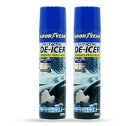 Epished De-Icer Spray for Car 2x300ml - Fast Acting Ice Remover for Windows, Windscreens & Mirrors - Quick Thawing Formula, Prevents Re-Freezing - Powerful Winter Car Care Spray Set