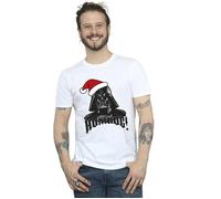 Episode IV: A New Hope Darth Vader Humbug T-Shirt Star Wars White 4XL