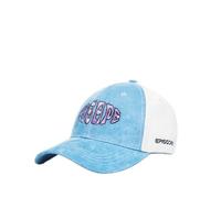 EPISODES Escape Adventure Corduroy Cap - Unisex Sky Blue & Cream Adjustable 6-Panel Hat, Premium Corduroy Streetwear Cap with “Escape” Embroidery