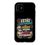 Epistemological Framework Funny Philosophy Humor Case for iPhone 11