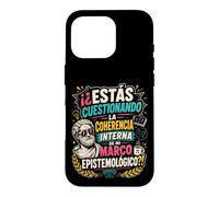 Epistemological Framework Funny Philosophy Humor Case for iPhone 16 Pro