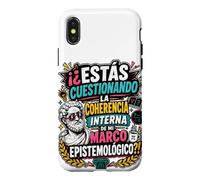 Epistemological Framework Funny Philosophy Humor Case for iPhone X/XS