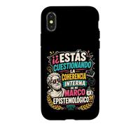 Epistemological Framework Funny Philosophy Humor Case for iPhone X/XS