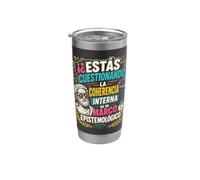 Epistemological Framework Funny Philosophy Humor Stainless Steel Insulated Tumbler