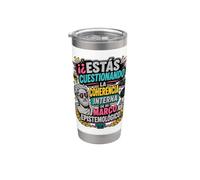 Epistemological Framework Funny Philosophy Humor Stainless Steel Insulated Tumbler