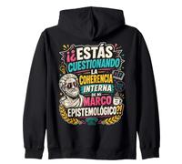 Epistemological Framework Funny Philosophy Humor Zip Hoodie