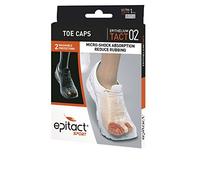 Epitact Sport DIGITOP Toe Protector Caps for Sport | Reusable Gel Toe Protectors | Anti-Friction Toe Caps for Blisters, Corns & Blackened Nails | Comfortable Support for Running, Football (L)
