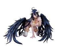 Epitome Albedo Figure Overlord Anime Figure Manga Girl Model Kneeling Position Albedo PVC Statue 15cm Desktop Decoration Collection Gifts for Fans