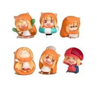 Epitome Anime Manga Figures Himouto! Creative Tiny Models Ornaments Doma Umaru Home Decoration Ornaments Collection Gifts 4Cm (6Pcs)